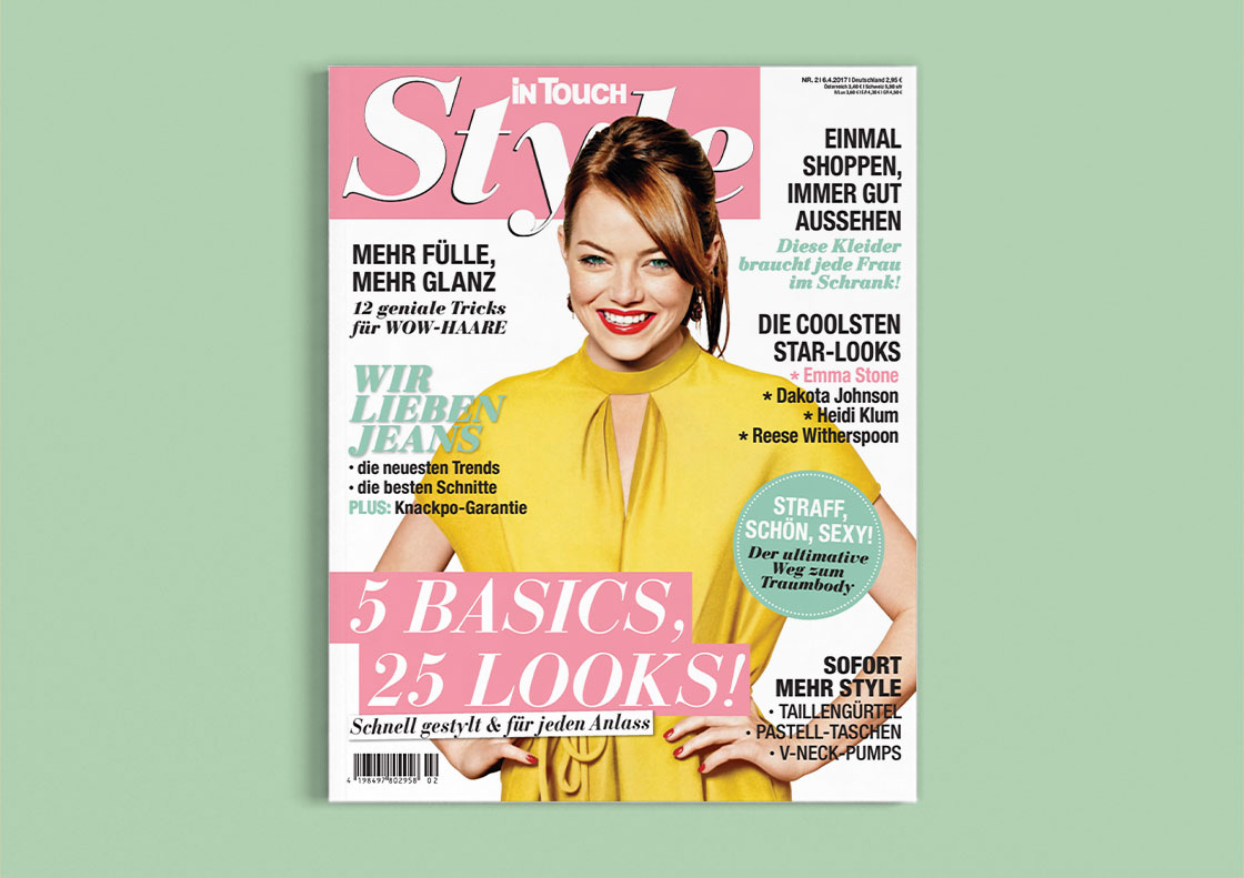 Zeitschriften Layouts Intouch Style Style Der Stars